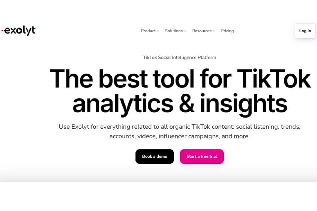 Article comment avoir des abonnés sur tiktok - capture d'écran de l'outil Exolyt