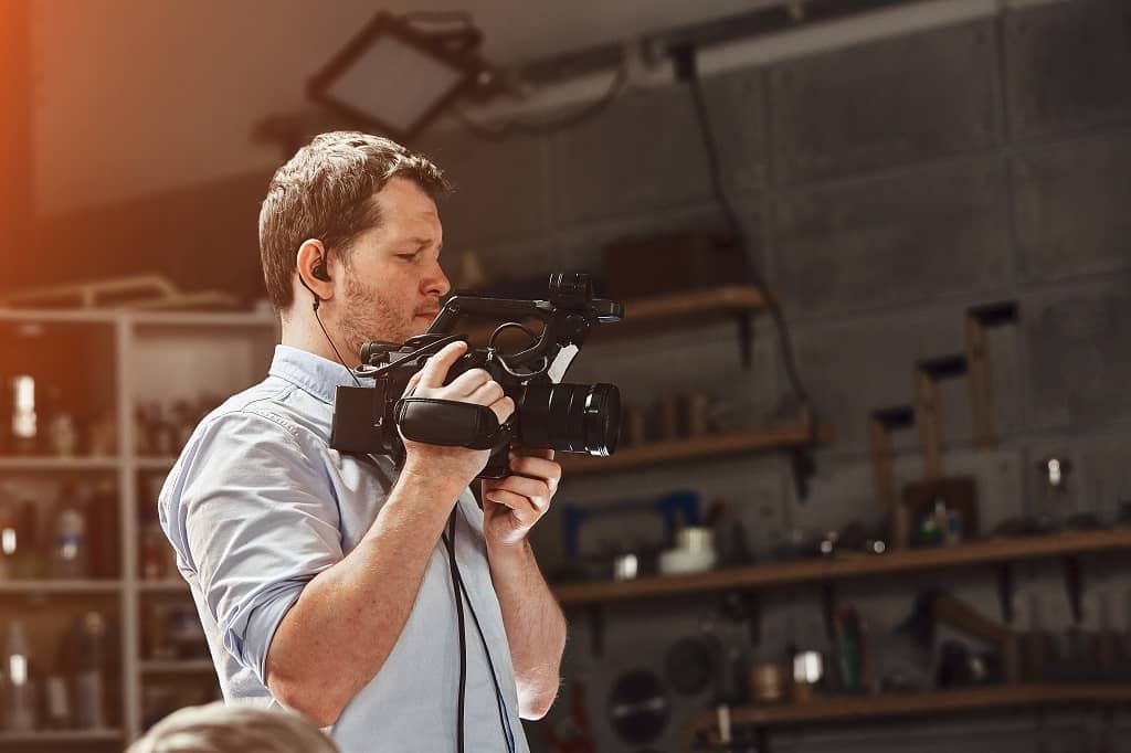 Article reportage vidéo - Un caméraman qui capte l’instant avec précision 